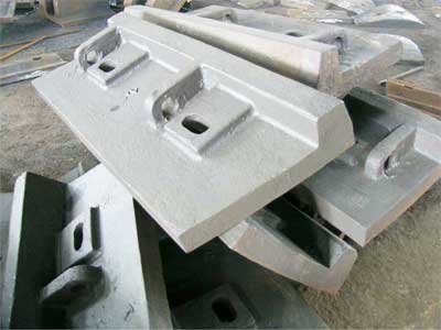 Large Semi-Autogenous Mill Shell Lining Plate